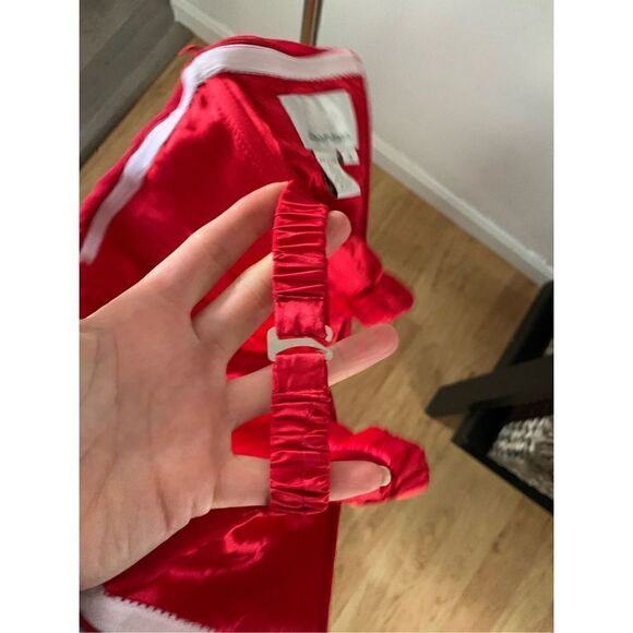 Donna Morgan Red strapless silk dress size 4 - Picture 6 of 6